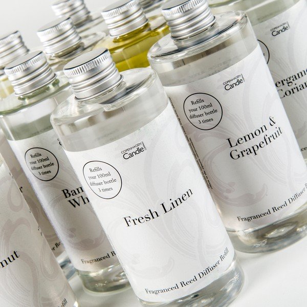 Náplň do aróma difuzéru s vôňou santalového dreva Copenhagen Candles Home Collection, 300 ml-image-1