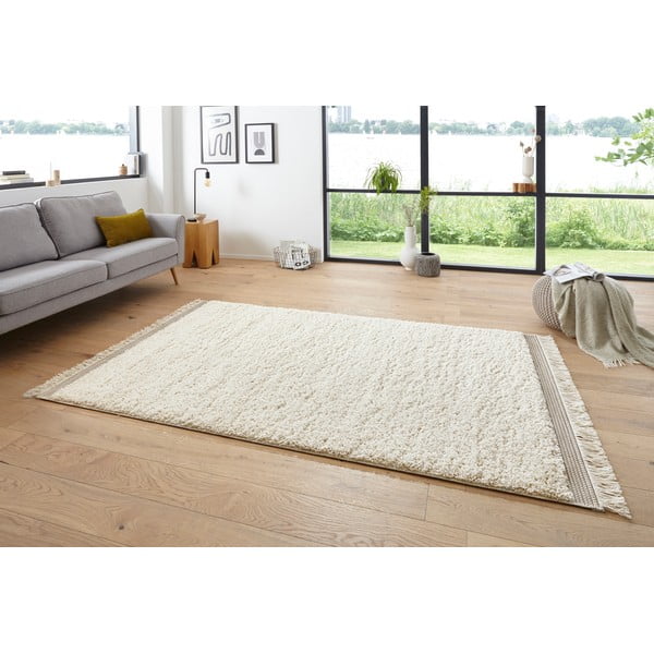 Krémovobiely koberec Mint Rugs New Handira Lompu, 194 x 290 cm-image-2