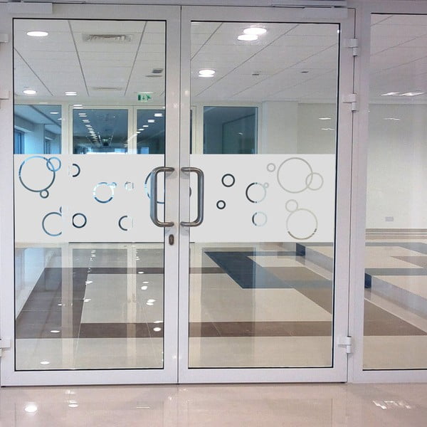 Vodoodolná samolepka do sprchy Ambiance Bubbles-image-1