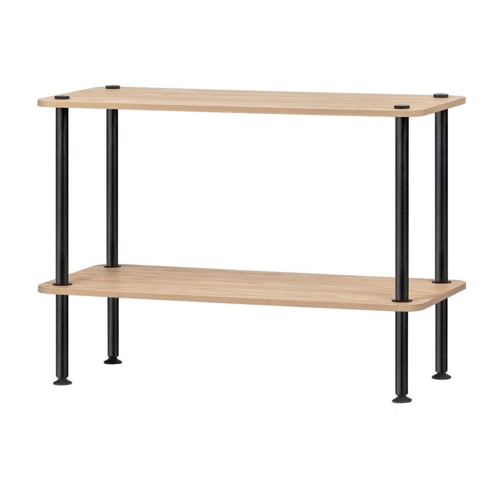 E-shop Regál v dekore duba v prírodnej farbe 80x54,5x35 cm Teidi – noo.ma