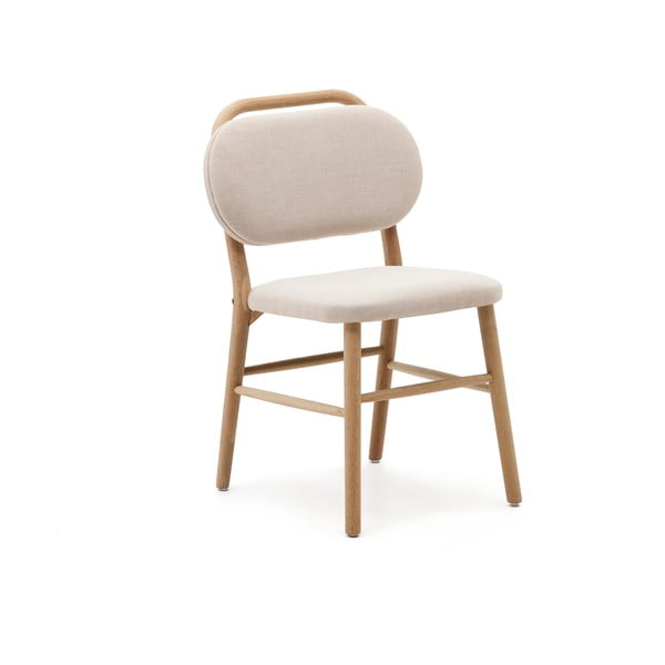 Béžové jedálenské stoličky v súprave 2 ks Helda – Kave Home