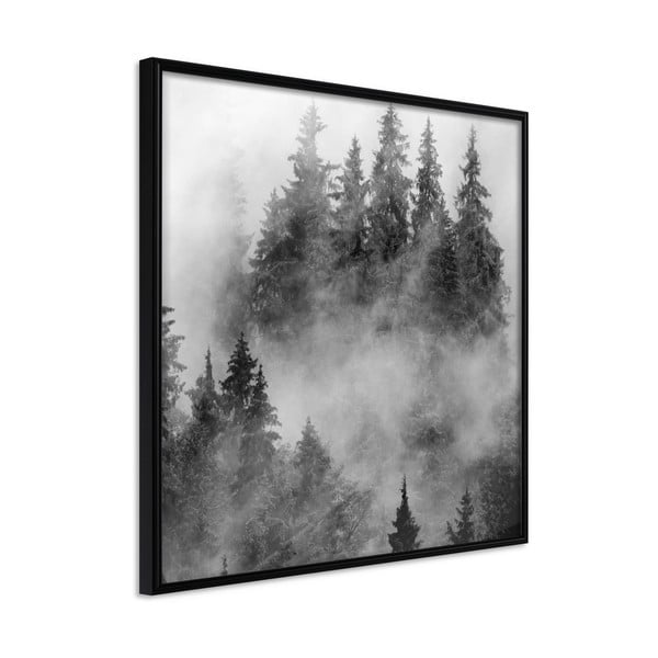Plagát v ráme Artgeist Dark Landscape, 30 x 30 cm