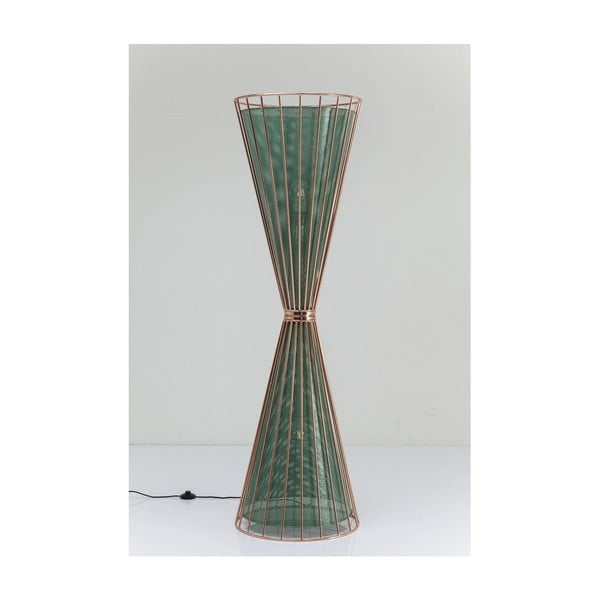 Zelená stojacia lampa Kare Design Hourglass