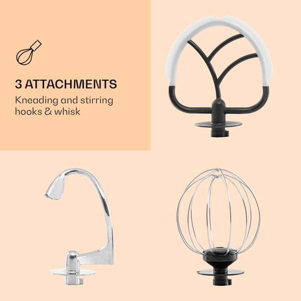 Červený kuchynský robot Klarstein Bella Robusta-image-4