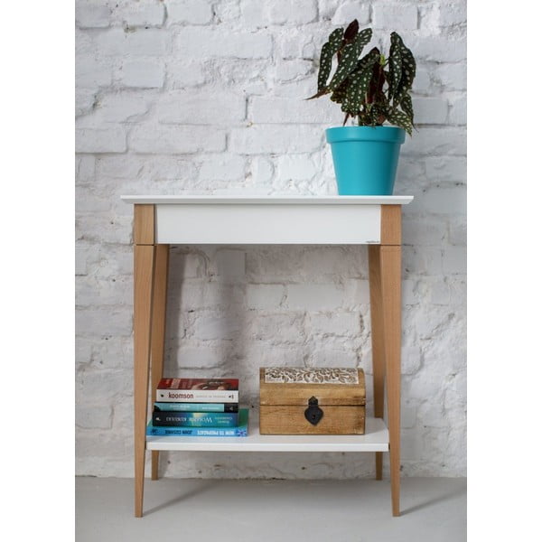 Biely konzolový stolík Ragaba Mimo, šírka 65 cm-image-1