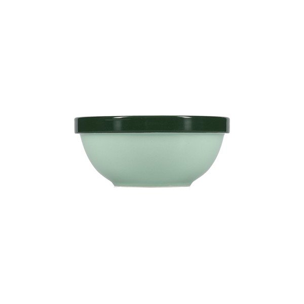 Zelená kameninová miska 710 ml Duo – ONA-image-2