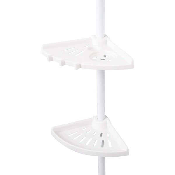 Rohová polica do kúpeľne Compactor Coin De Douche-image-3