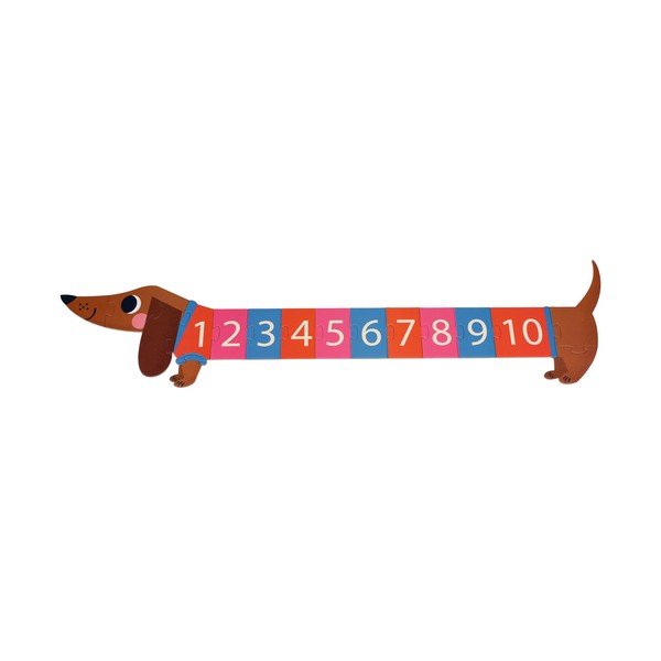 Puzzle (počet dielikov 16) Sausage Dog – Rex London-image-4