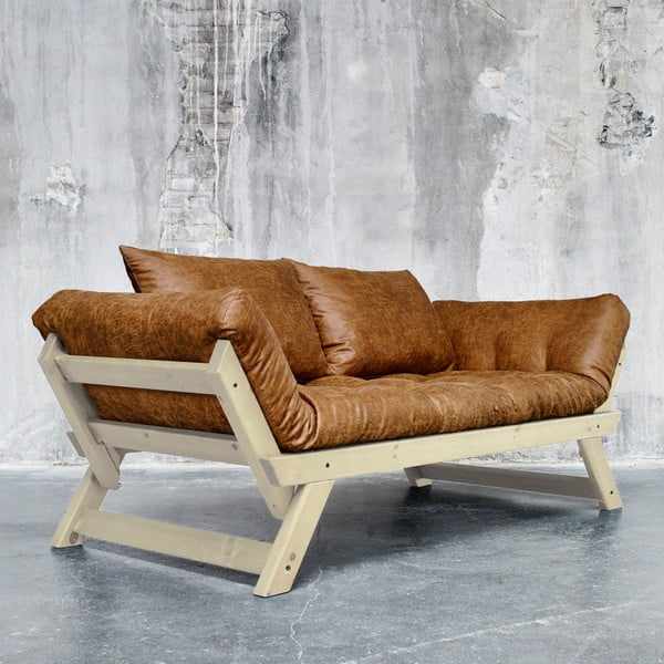 Pohovka Karup Vintage Bepop Natural/Cognac-image-1