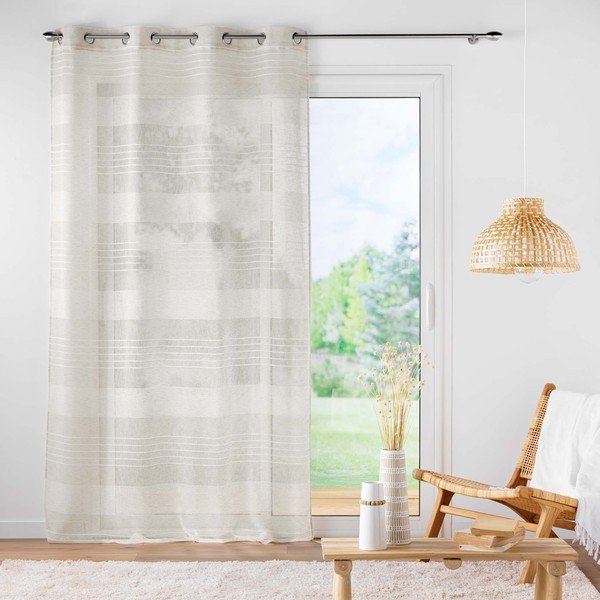 Béžová záclona 140x280 cm Janice – douceur d'intérieur-image-2
