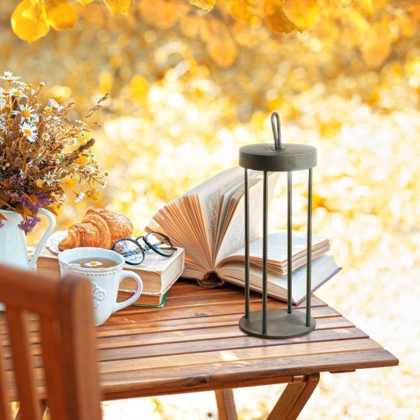 Čierna LED stolová lampa (výška  36 cm) Kante – Fischer & Honsel-image-1