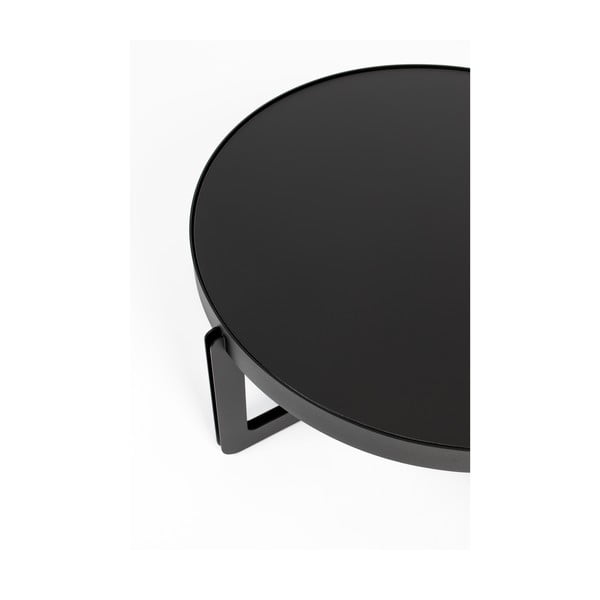 Čierny okrúhly konferenčný stolík Centre – Zuiver-image-4