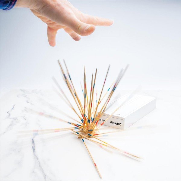 Súprava 2 společenských hier XD Design Mikado and Domino-image-1