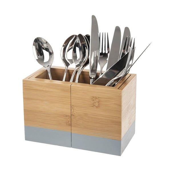 Bambusový stojan na kuchynské náčinie - Orion-image-2