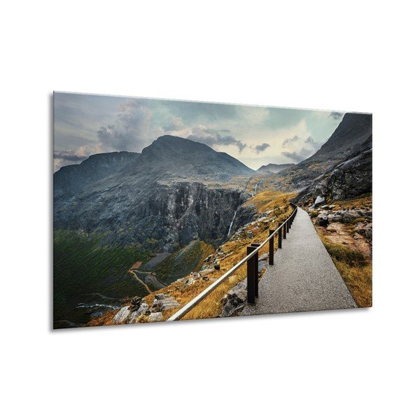 Obraz Styler Glasspik Views Norway Mountains, 80 × 120 cm-image-1