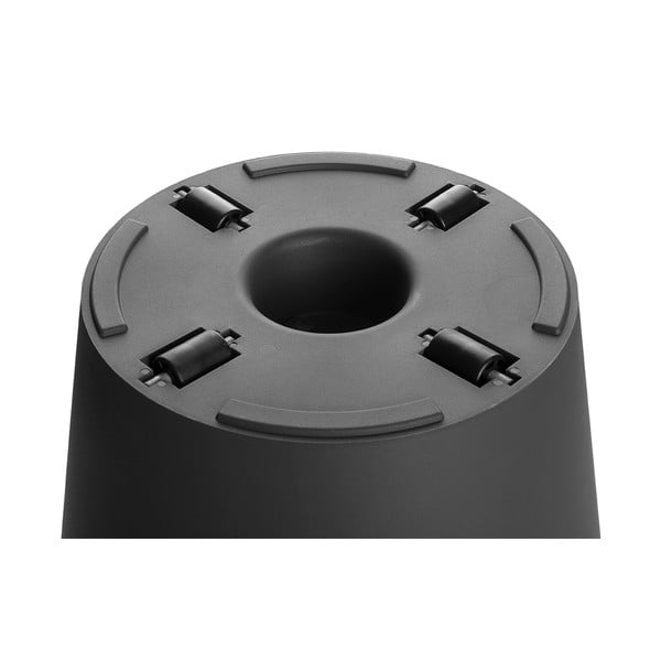 Sivo-biely kvetináč Gardenico Metro Twist, 29,5 cm-image-2