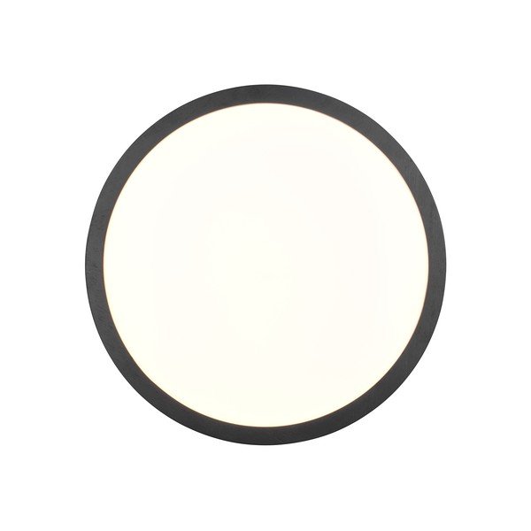 Čierne LED stropné svietidlo ø 40 cm Iseo – Trio-image-1