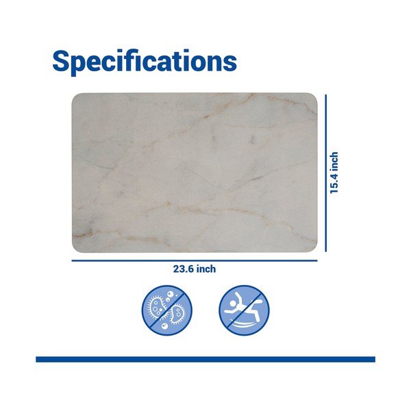 Taupe kúpeľňová predložka z kremeliny 39x60 cm Itamos – Wenko-image-3