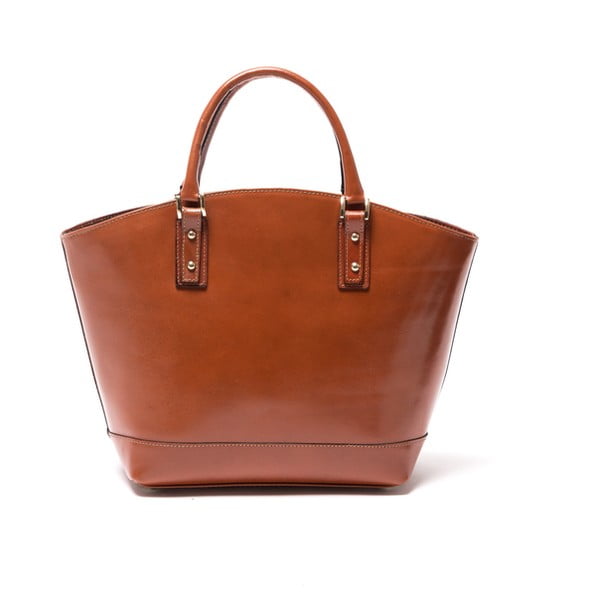 Kožená kabelka Marina 3016 Cognac-image-3