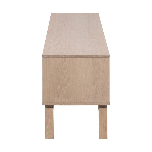 TV stolík v dekore duba v prírodnej farbe 160x50 cm Linley – Actona-image-4