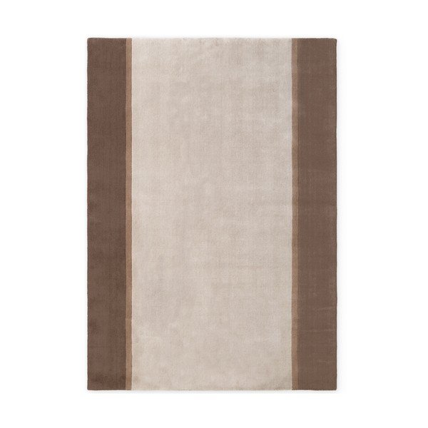 Hnedý/krémovobiely vlnený koberec 120x170 cm Rowan – Villeroy&Boch