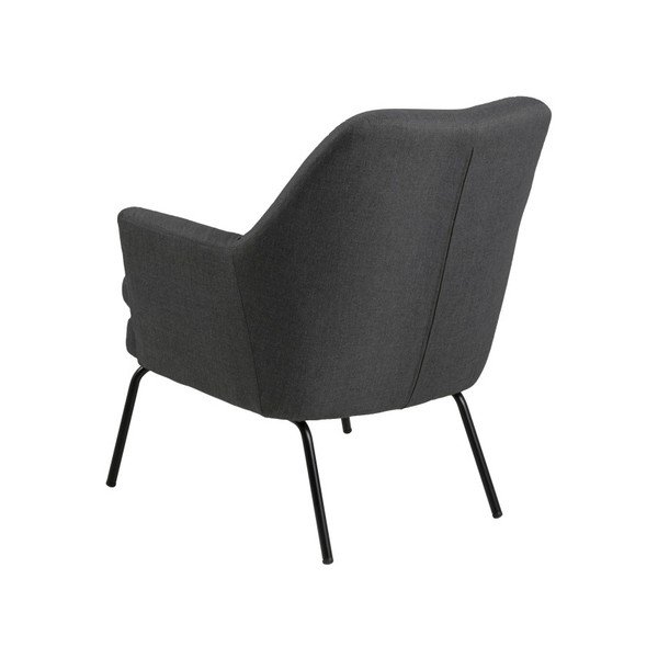 Tmavosivé kreslo Actona Chisa-image-2