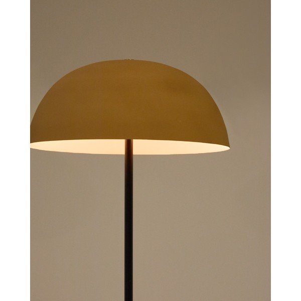 Stojacia lampa v terakotovej farbe s kovovým tienidlom (výška  140 cm) Nibla – Kave Home-image-2