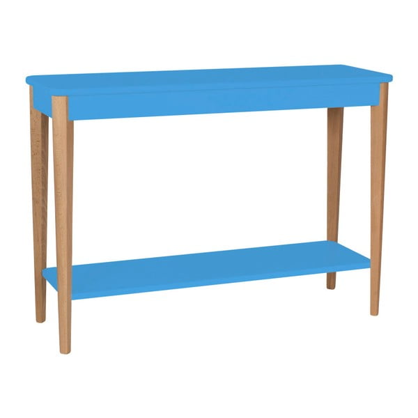 Modrý konzolový stolík Ragaba Ashme, šírka 105 cm