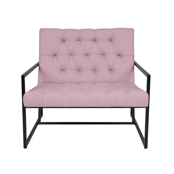 Svetloružové kreslo Mazzini Sofas Aster-image-4