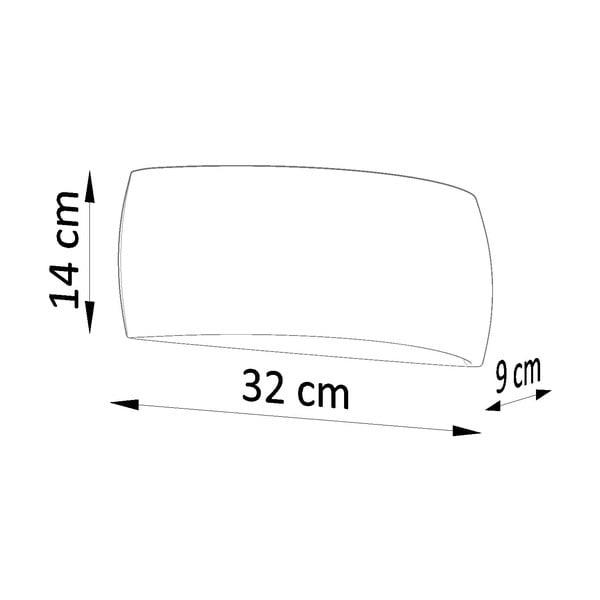 Biele nástenné svietidlo Sollux Palermo-image-3