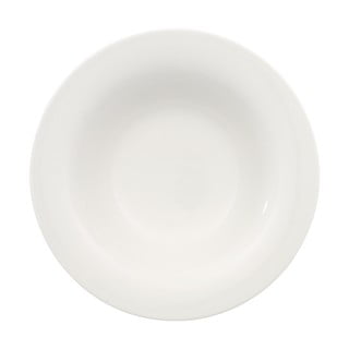 Biely porcelánový hlboký tanier Villeroy & Boch New Cottage, ⌀ 23 cm