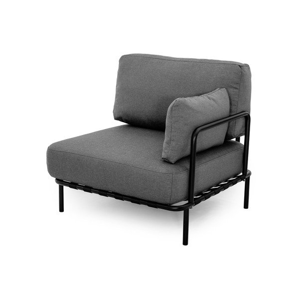 Tmavosivý variabilný modul záhradnej pohovky Salve – Sit Sit-image-2