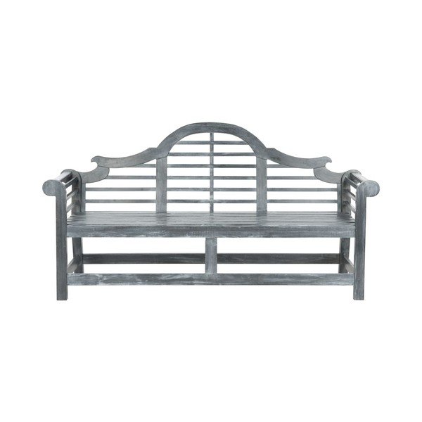 Sivá záhradná lavica Safavieh Khara Grey-image-3