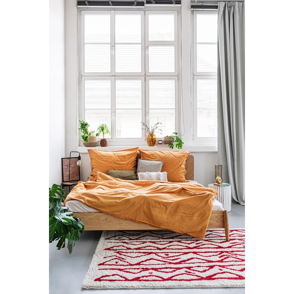 Krémovo-červený koberec Bonami Selection Morra, 120 x 180 cm-image-3