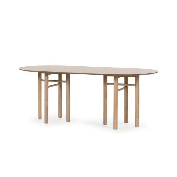 Oválny jedálenský stôl Teulat Junco, dĺžka 200 cm-image-2