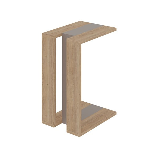 Odkladací stolík v dekore duba 40x30 cm Macha – Marckeric-image-2