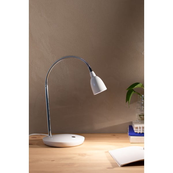 Biela LED stolová lampa (výška  41,5 cm) Tulip – Markslöjd-image-1