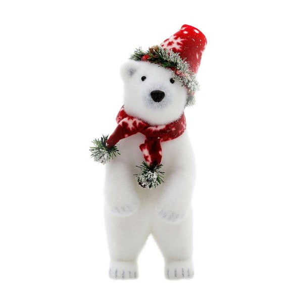 Dekorácia Polar Bear, 35 cm