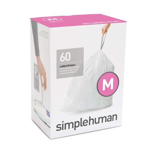 Vrecia na odpadky 60 ks 45 l M - simplehuman
