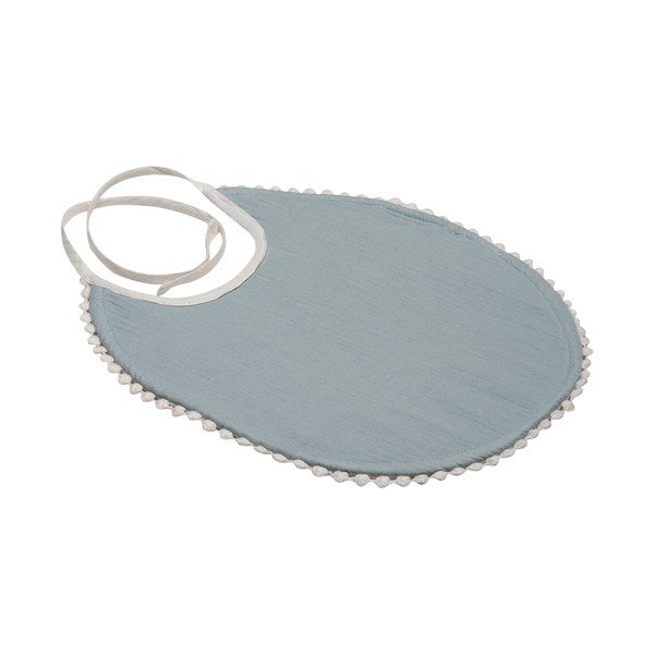 Sivý mušelínový podbradník Kindsgut London-image-2