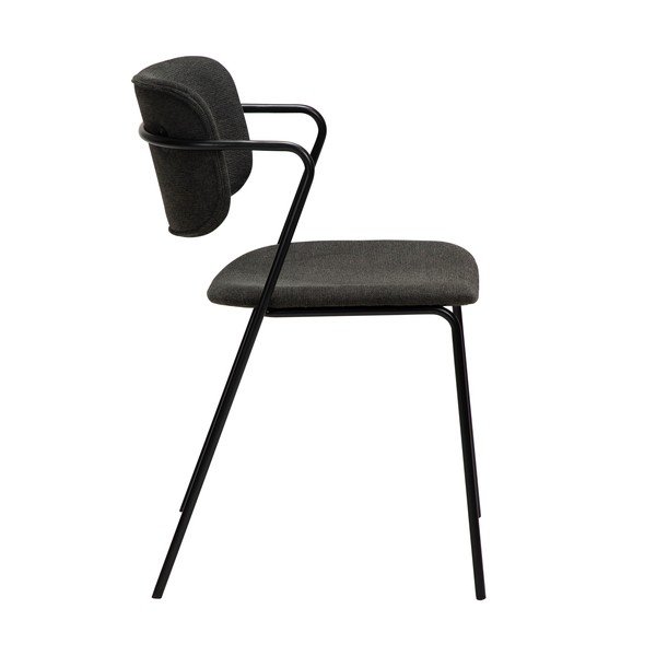 Čierna jedálenská stolička Zed – DAN-FORM Denmark-image-2