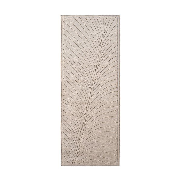 Béžový vnútorný a vonkajší behúň 80x250 cm Nova 1204 – Ayyildiz Carpets