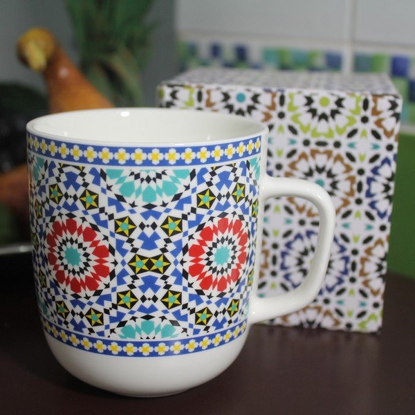 Porcelánový hrnček Duo Gift India, 380 ml-image-1