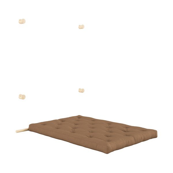 Hnedá rozkladacia pohovka 135 cm Hooked – Karup Design-image-4