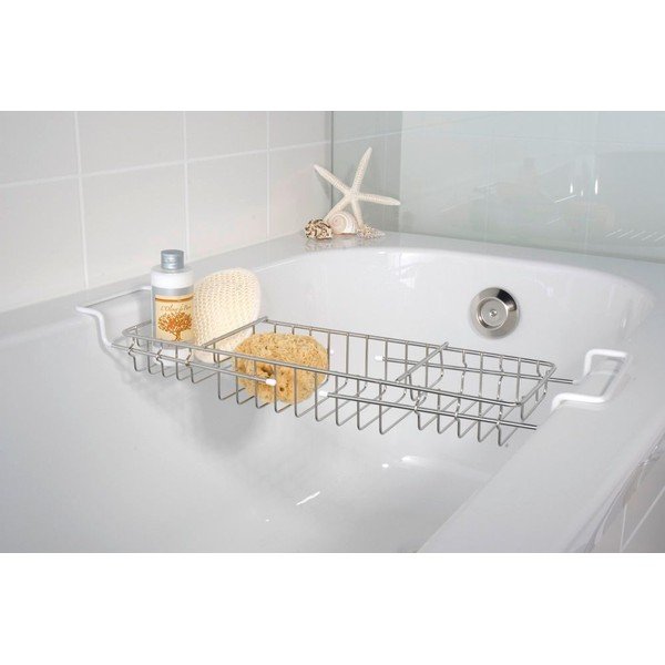 Kúpeľňový antikoro organizér na vaňu Wenko Bringing, dĺžka 58,5 cm-image-1
