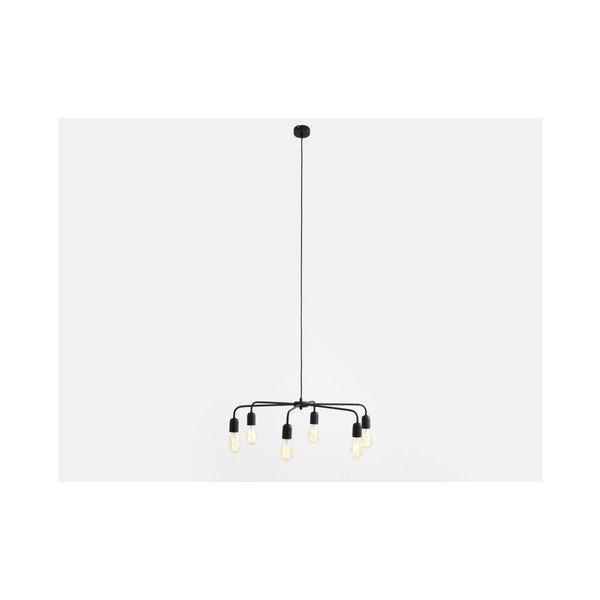 Čierne závesné svietidlo Custom Form Croser-image-1