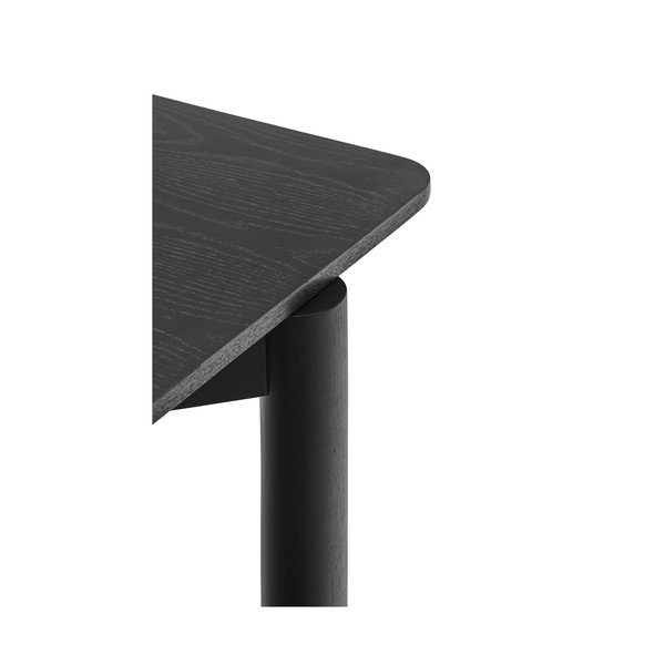 Rozkladací jedálenský stôl v dekore jaseňa 160x100 cm Atlas - Teulat-image-3