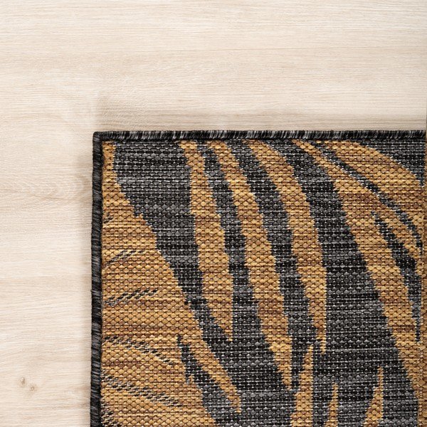 Čierny/hnedý vnútorný a vonkajší koberec 80x150 cm Mira 1451 – Ayyildiz Carpets-image-2