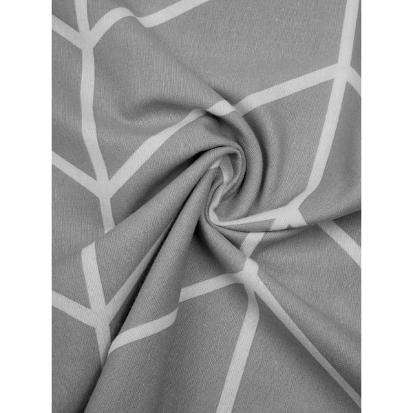 Sivé flanelové obliečky na dvojlôžko Westwing Collection Yule, 200 x 200 cm-image-4