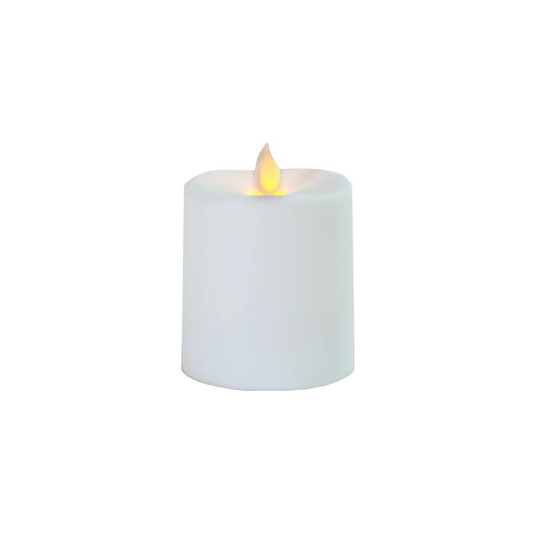 Biela LED sviečka Best Season Glim, výška 8,5 cm